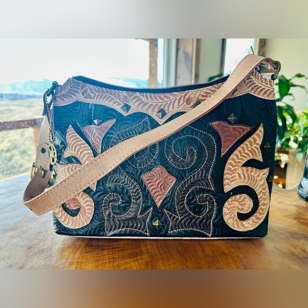 American West Leather purse